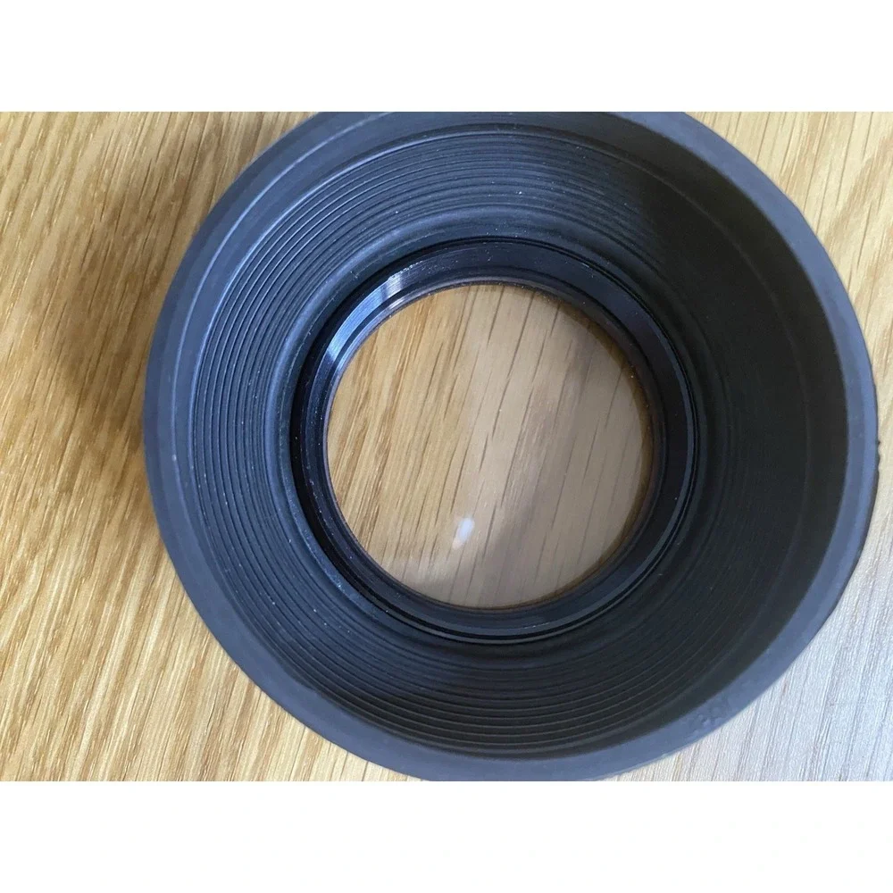 Vivitar 49mm Collapsible Lens Hood Folding Soft Rubber Threaded Baffled Japan